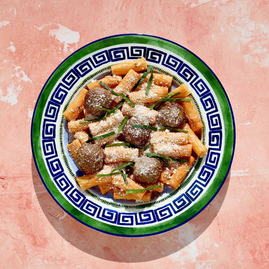 Rigatoni Meatballs