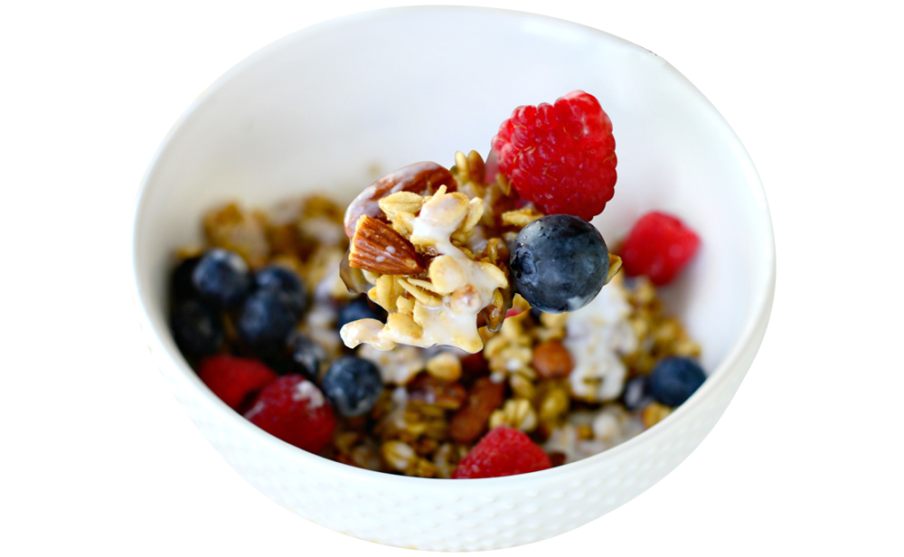 Nutty fruit granola - diet food delivery