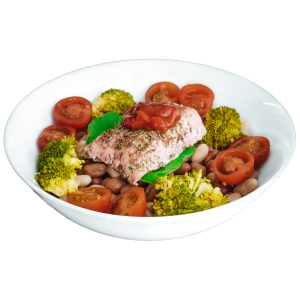 diet food - Grilled Salmon With Tomato Salsa
