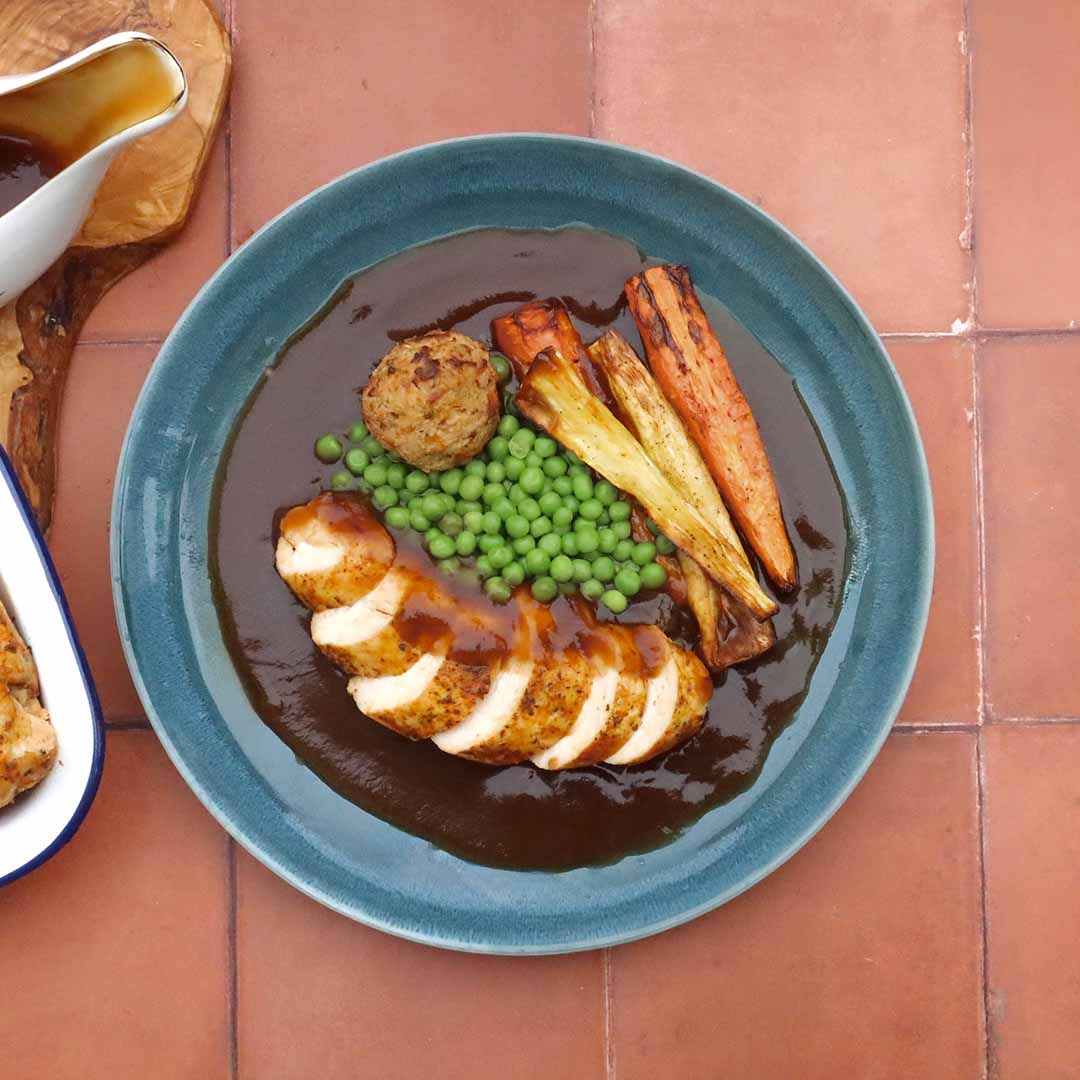 Chicken & Stuffing Roast Dinner