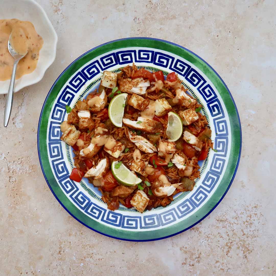 ** New ** Chicken & Halloumi Chipotle Rice