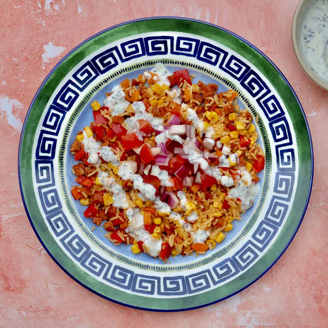 Chorizo & Vegetable Rice