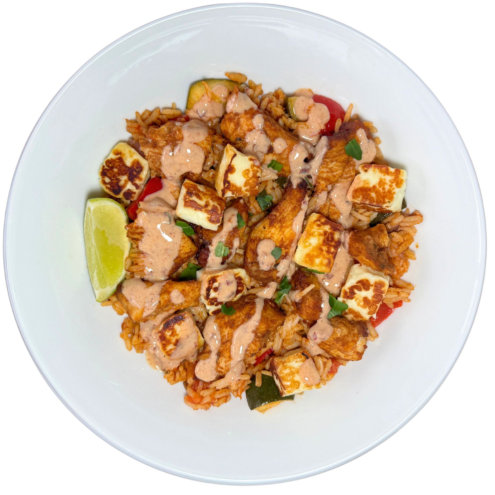 ** New ** Chicken & Halloumi Chipotle Rice