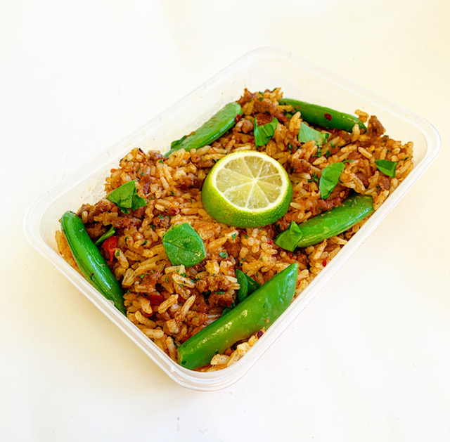 ** NEW ** Thai Spiced Beef Rice Diet Food Delivery Healthy, Weight
