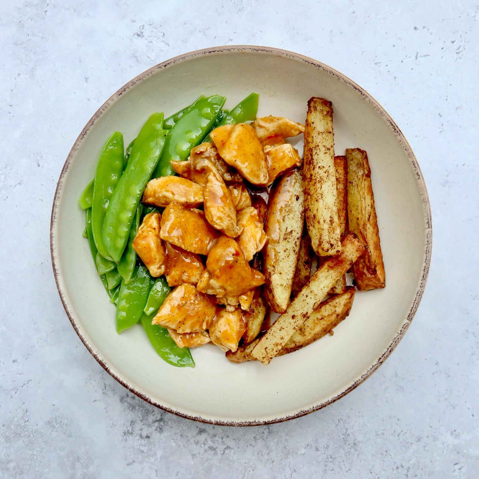 Peri - Peri Chicken With Salt & Pepper Fries