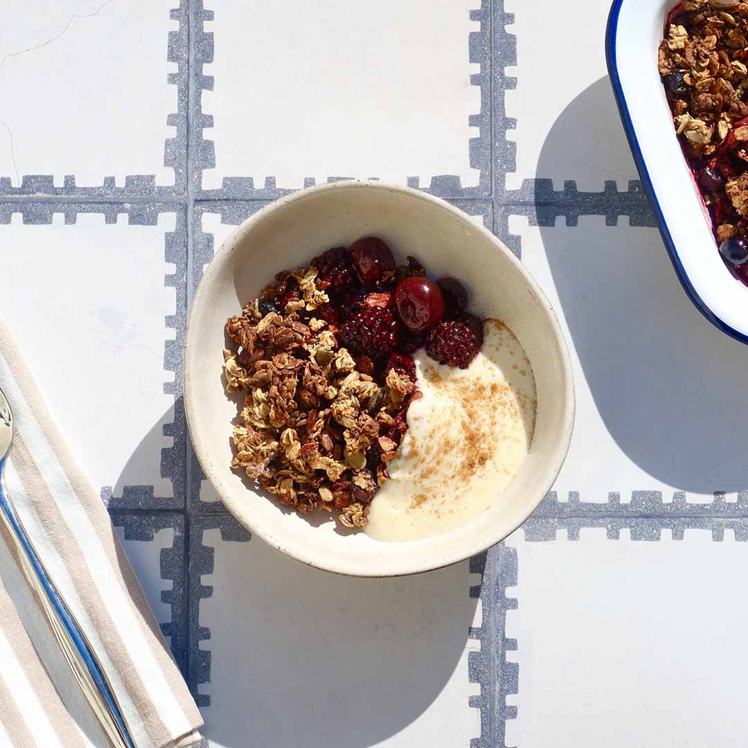 Breakfast Berry Crumble