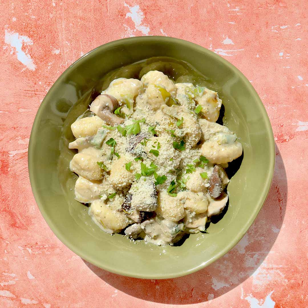 Mushroom & Leek Gnocchi